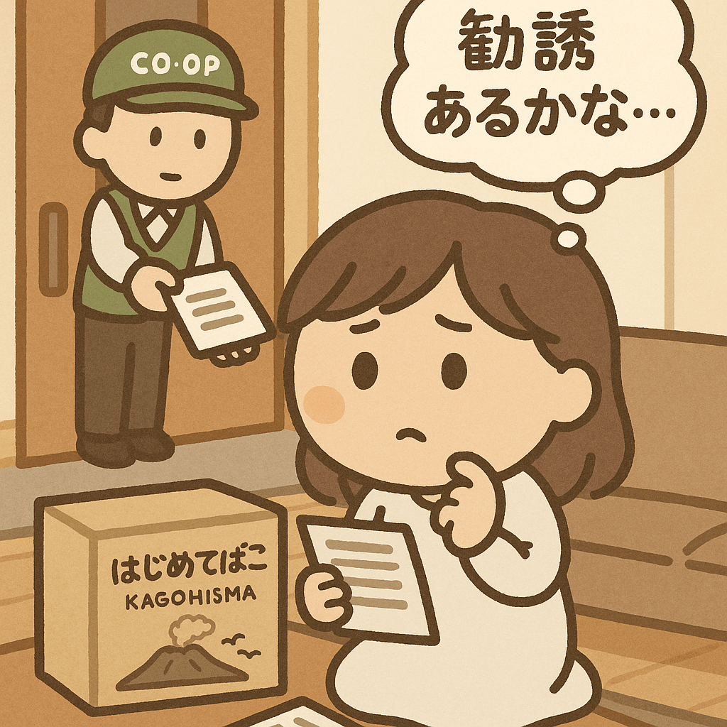はじめてばこ鹿児島の勧誘はあるのか