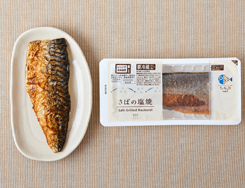ローソン無添加惣菜さばの塩焼き