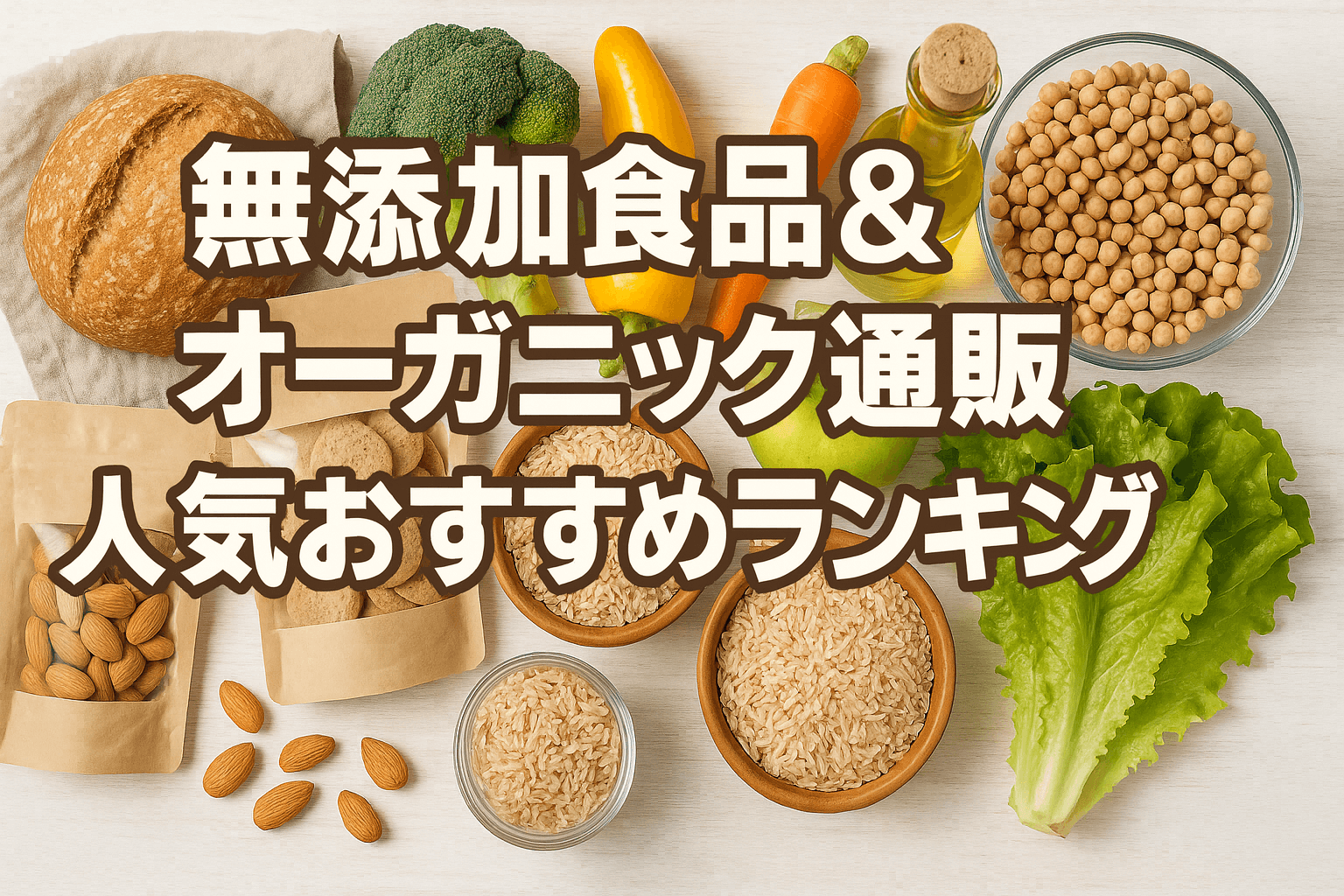 無添加食品＆オーガニック通販人気おすすめランキング